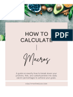 How To Calculate: Macros