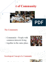 Concept of Community