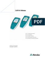 89128001FR Manual 91x pHConductometer Meter