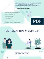 Inmunizacion y Vacunas