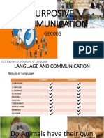 Purposive Communication 1-1