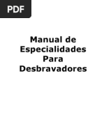 Manual de Especialidades Completo