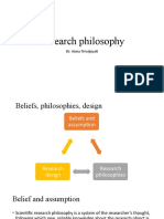Research Philosophy & Research Method in Business