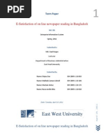 Download E-Satisfaction of Online Newspaper Reading in Bangladesh by Mahbub Zaman Ashrafi SN53756742 doc pdf