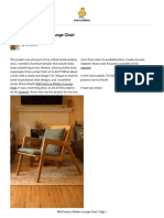 Mid-Century Modern Lounge Chair DIY: Page 1