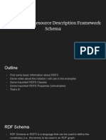RDFS - Resource Description Framework Schema
