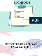 Pegoperasian Aplikasi Dana Kas Kecil