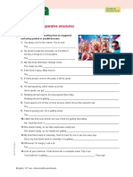 Worksheet 5: Unit 3: Double Comparative Structures