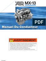 Paccar mx-13 Operators Manual 2017 - French