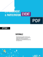 Inclusion Empowerment & Participation: Event
