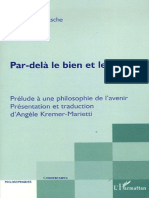 (Commentaires philosophiques) Kremer-Marietti, Angèle_Nietzsche, Friedrich - Par-delà le bien et le mal_ prélude à une philosophie de l'avenir-L'Harmattan (2006)