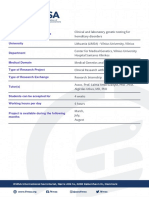 Project Clinical and Laboratory Genetic Testing For Hereditary Disorders