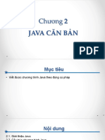OOP - 02 - Java Can Ban