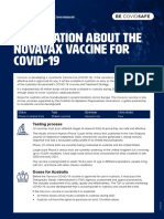 Coronavirus Covid 19 Information About The Novavax Vaccine For Covid 19