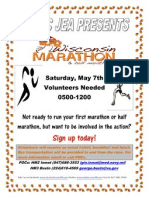 Wisconsin Marathon Flyer