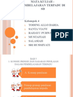 Kelompok 4 Pembelajaran Terpadu Di SD