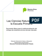 1 - Las Ciencias Naturales en La Escuela Primaria