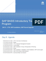 Sap Basis Introductory Training Program Day8