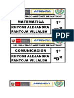 Etiqueta para Forrar