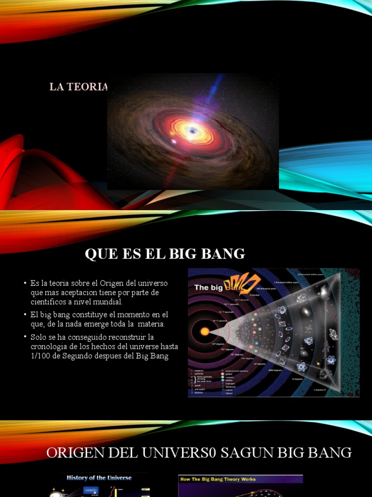 Teoría del Big Bang y origen del universo | PDF | Libros para adolescentes