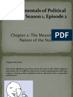Damentals of Political Science: Season 1, Episode 2: Chapter 2: The Meaning and Nature of The State