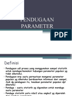 Materi Kuliah Ke 9.pendugaan Parameter