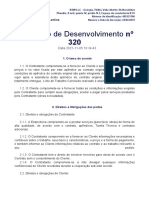 Contrato de Desenvolvimento Nº 320 Brasil