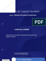 Semana 12 - Indicadores de La Gestión Del Capital Humano