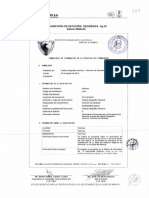 Certificado de Punto Geodesico Gobierno Regional Apurimac