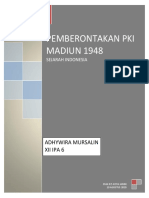 PKI Adalah Salah Satu Partai Politik Pertama Yang Didirikan Setelah Proklamasi Selain Dari Partai Nasional Indonesia