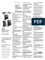 Gxp2170 Quick User Guide Spanish