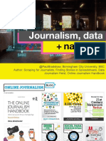 Journalism, Data, Narrative