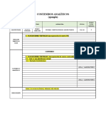 Porpuesta de Contenidos Analíticos