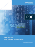 Best SAP HANA Migration Process