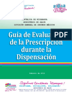 Guía de Evaluación de La Prescripción Durante La Dispensación