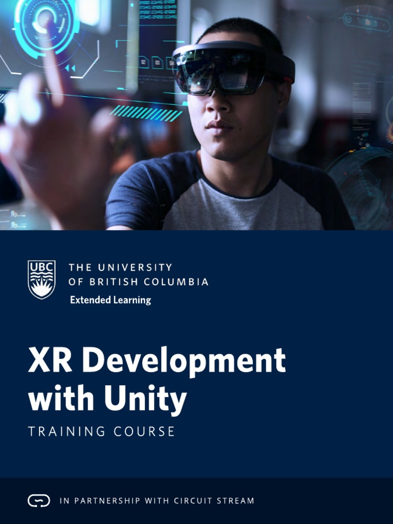 XR Development with Unity Course | PDF | Virtual Reality | Unity (Game ...