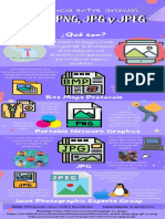 Infografía Diferencias de Archivos PNG, JPG, JPGE