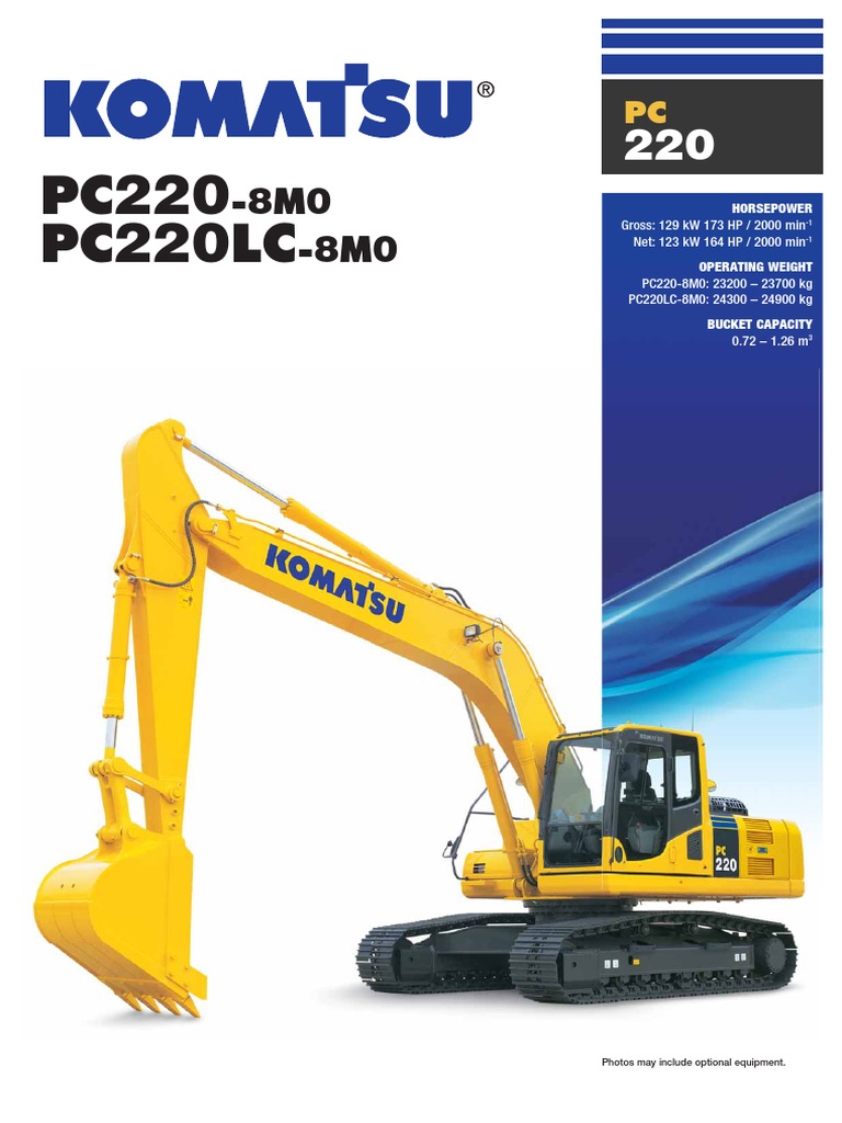 PC220 PC220LC | PDF | Horsepower | Engines
