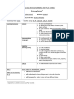 1 Lesson Plan Unit 1 States of Matter