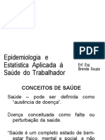 2 - Epidemmiologia, Estatística e Saúde Do Trabalhador