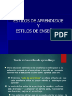 Estilos de Aprendizaje