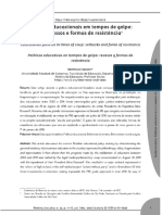 Políticas educacionais em tempos de golpe - Saviani