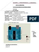 Desarrollo de Ejemplos Arduino