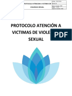 Protocolo de Atencion Clinica A Victimas de Violencia Sexual