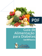 Guia 100 Receitas para Diabetes