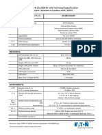 Eaton 93PR 25-200 KW Technical Specification