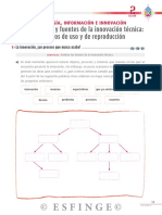 Caracteristicas y Fuentes de La Innovacion Tecnica