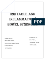 Irritable and Inflammatory Bowel Syndrome