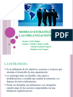 Modelo Estratégico de Las Organizaciones