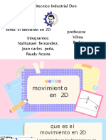 Movimiento en 2D